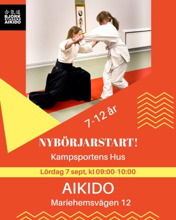 Aikido 7-12 år!