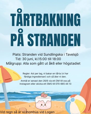 Tårtbakning i Tavelsjö