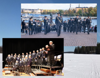 Vinterkonsert – Hemvärnets musikkår Umeå möter Backens manskör