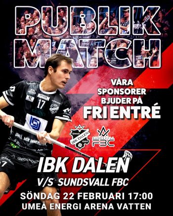 Publikmats: IBK Dalen – Sundsvall FBC