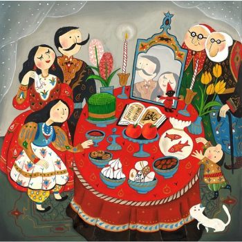 Vårpyssel: Persiskt nyår och äggmålning