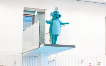 Hopptävling på Navet